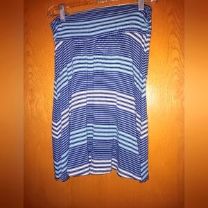 Women's size small,  Merona stripe skirt